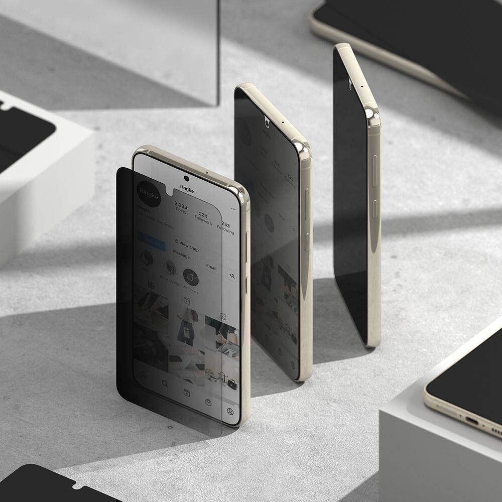 Folie de protectie tempered glass pentru Samsung Galaxy A54 5G privacy