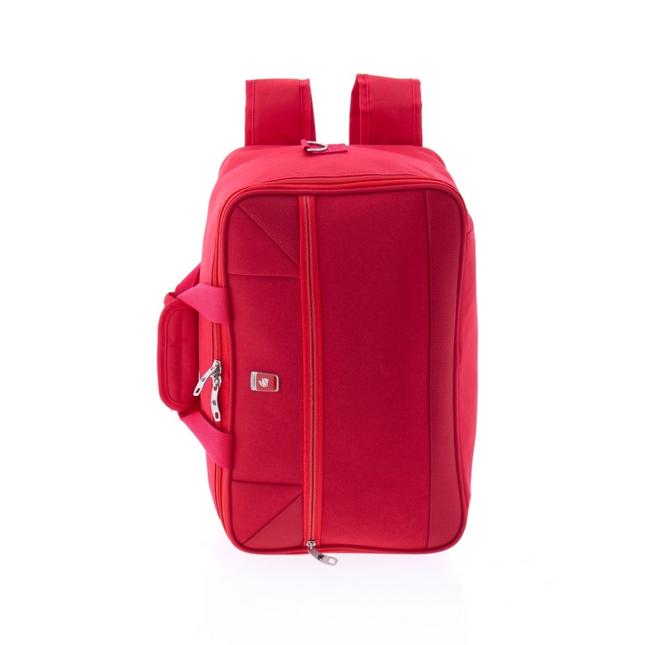 Rucsac de calatorie, tip geanta, Gladiator, Metro, MG 2128 - 40 cm, Rosu