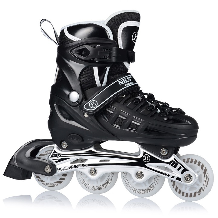 Ролери Nils extreme Abec-7, 4в1, LED, За деца, Регулируеми, M 35-38