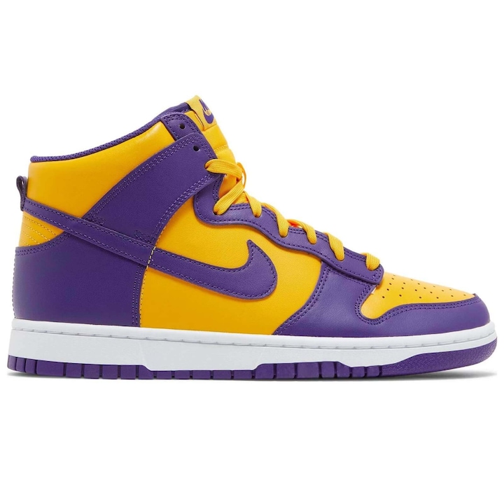 Pantofi sport NIKE Dunk Hi Retro Lakers 24739, Violet