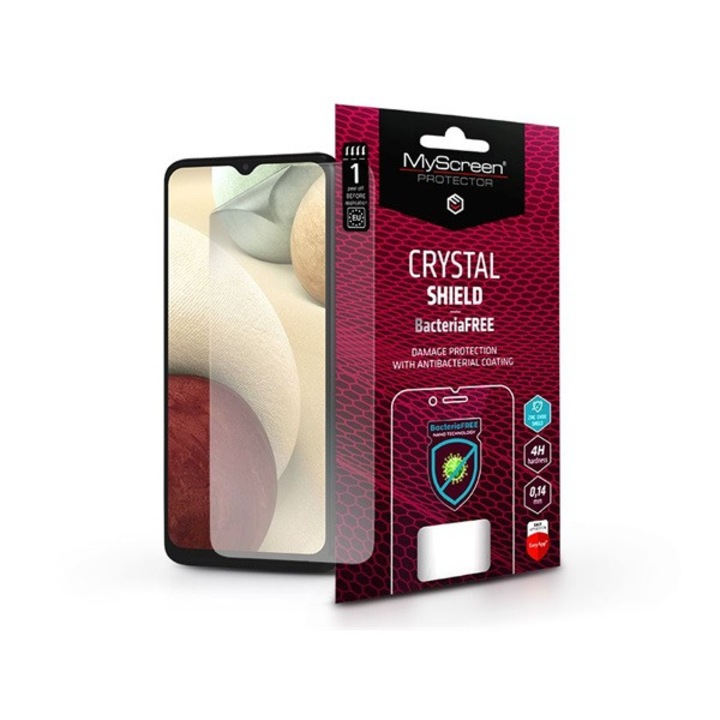 MSP LA-2071 Galaxy A12/M12 Crystal Bacteria Free kijelzővédő fólia