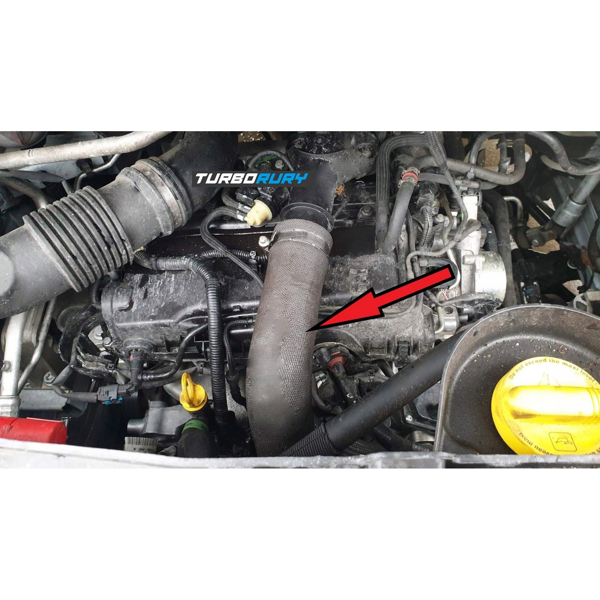 Tuyau D'admission D'air Pour Opel Movano B 2.3 CDTI – Compatible Avec Les Références 144603730R, 144603389R, GM 95529993
