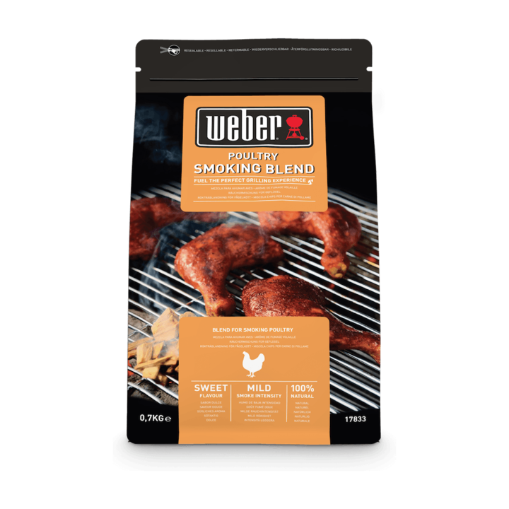 Aschii lemn pentru afumare carne de pasare Weber, 0.7 kg