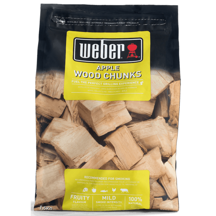 Bucati de lemn de mar Weber, 1.5 kg