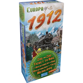 Extensie Ticket to Ride, Europa 1912 Extensie Ticket to Ride, Europa 1912
