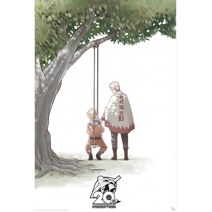 Poster Naruto Shippuden, 20 years anniversary, 91,5 x 61 cm