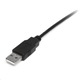 Кабел StarTech.com USB -> Mini USB черен (USB2HABM50CM) (USB2HABM50CM)
