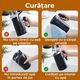 Aparat pentru Spumat Laptele Rece sau Cald Bukate® - Cappuccino, Ciocolata Calda cu Lapte, Spumare 160ml, Incalzire 350ml, Capacitate 580ml, Cana Detasabila, Auto-oprire, Negru, Bukate®