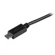 Кабел за данни, Startech, USB/MICro USB, черен