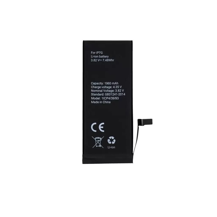 Apple iPhone 7 kompatibilis akkumulátor 1960mAh, OEM jellegű (123524)
