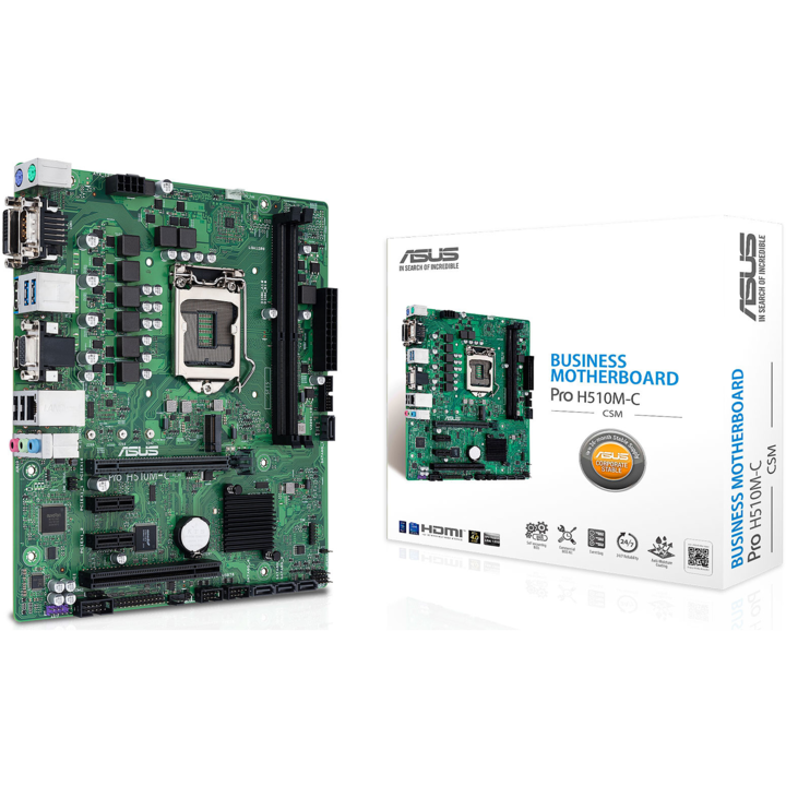 Placa de baza, ASUS, Pro H610M-C-CSM Intel H610 LGA 1700 Micro ATX (90MB1AT0-M0EAYC)