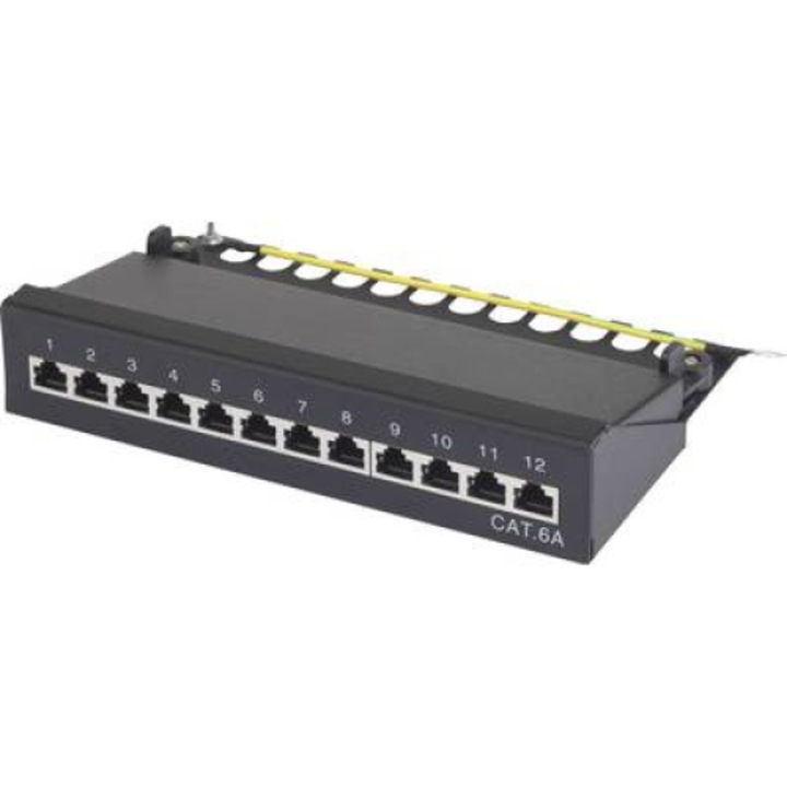 12 порта Мрежова пач кутия Renkforce CAT 6A 1 ME (RF-3353154)