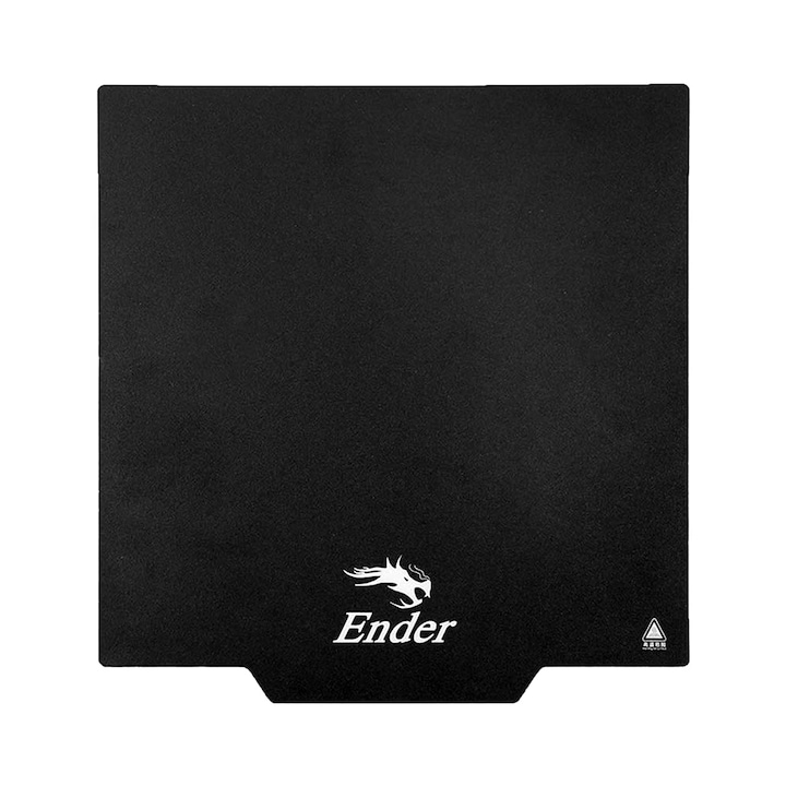 Suprafata de printare magnetica Creality Ender, 235 x 235 mm, platforma pentru imprimanta 3D Ender 3 / Ender 3 Pro / Ender 3 V2 / Ender 5 / CR20 / CR20 Pro