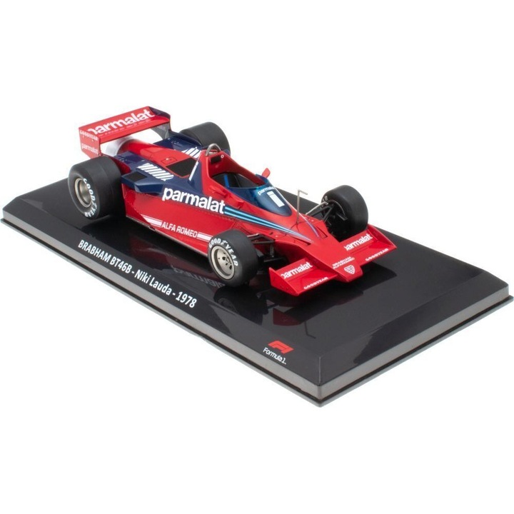 Macheta F1 Brabham bt46b Niki Lauda 1978 - 1/24 Ixo