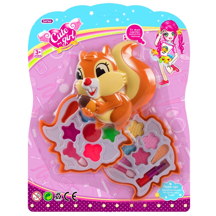 Gyermek szemhéjfesték szett, Trifox, Multicolor