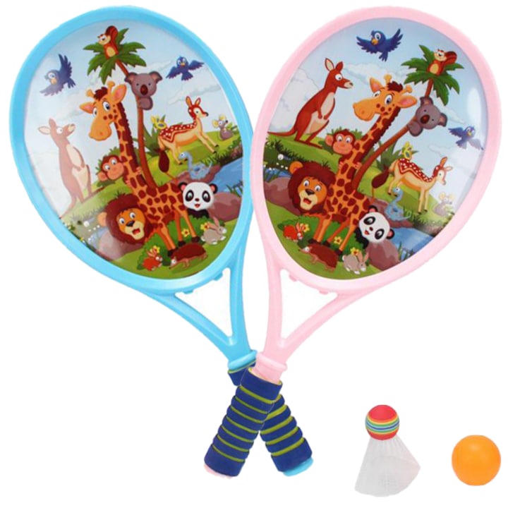 Set badminton copii, Trifox, Plastic, Multicolor