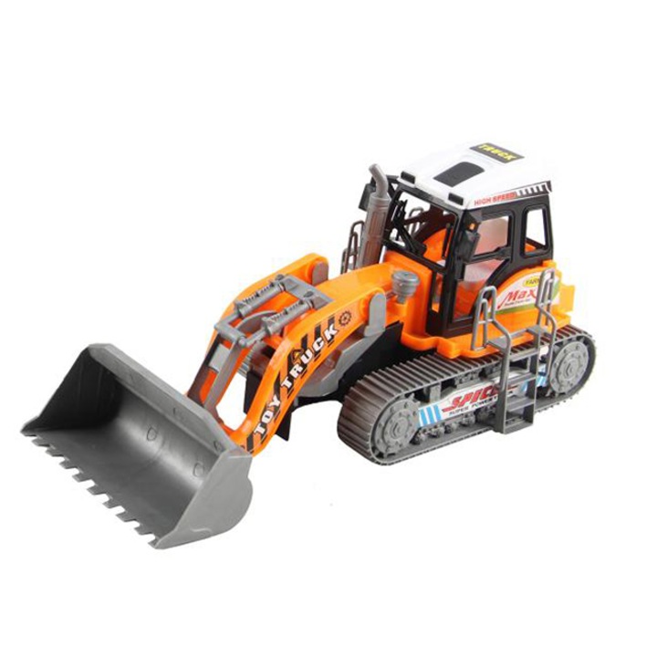 Tractor de jucarie, Trifox, Plastic, Multicolor