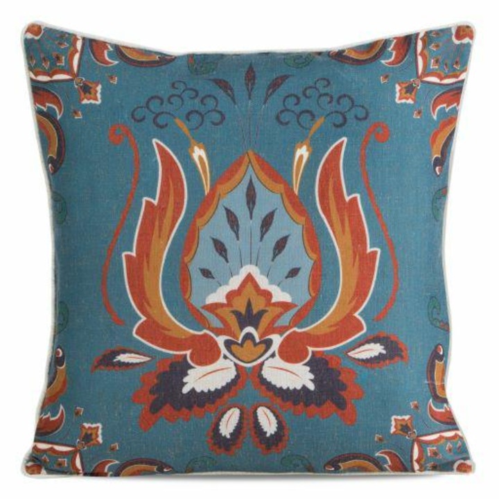 Fata de perna, Eurofirany, 45 x 45, Turcoaz