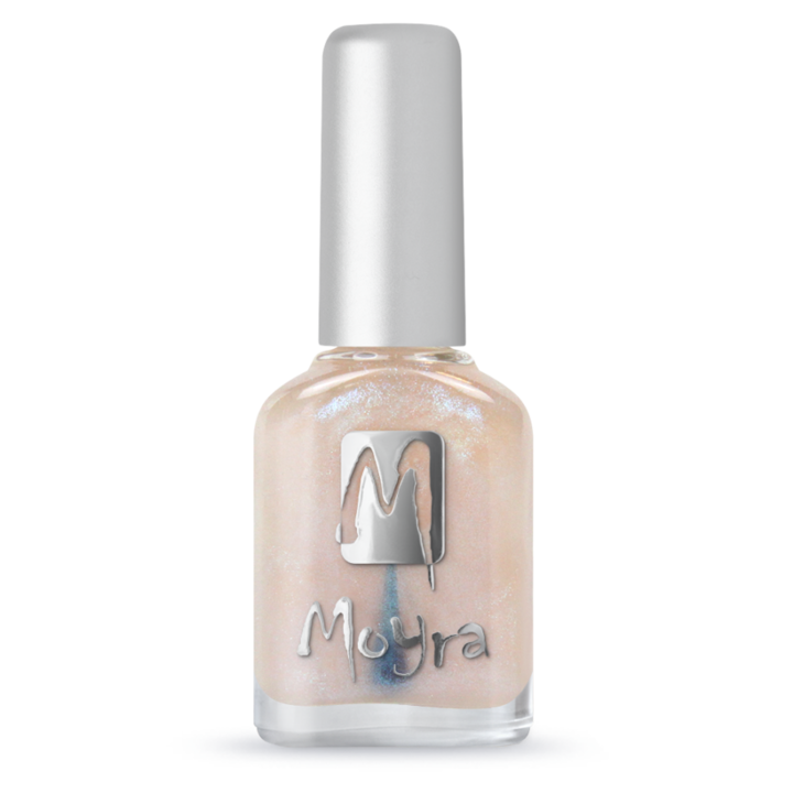 Top coat Moyra cu uscare la aer, cu sidef, Evershine 12 ml