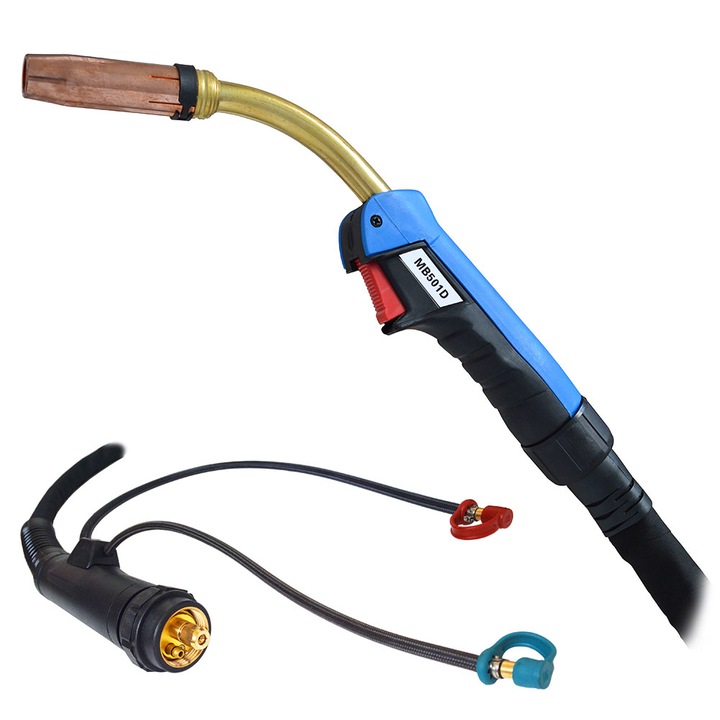 ALFAGRIP MB-501D/5m MIG vízhűtéses hegesztőpisztoly