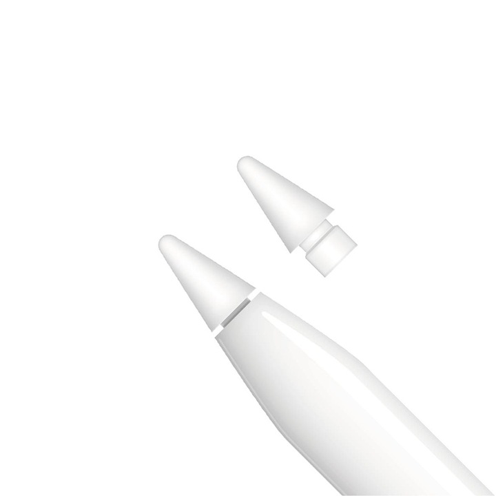 Apple Pencil 1/2-vel kompatibilis hegy - Fix (FIXPET-WH) - Fehér
