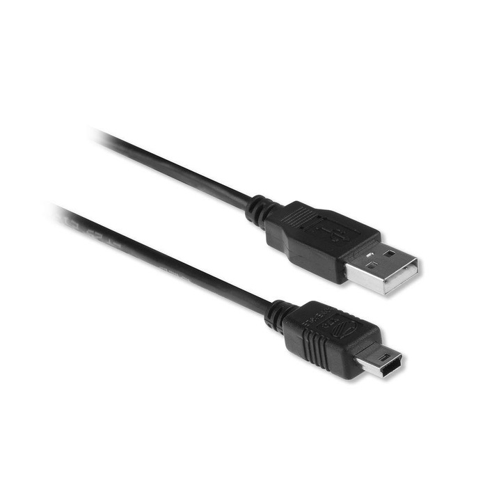 ACT AC3050 USB A --> USB-B5 mini átalakító kábel, 1,8 m, fekete