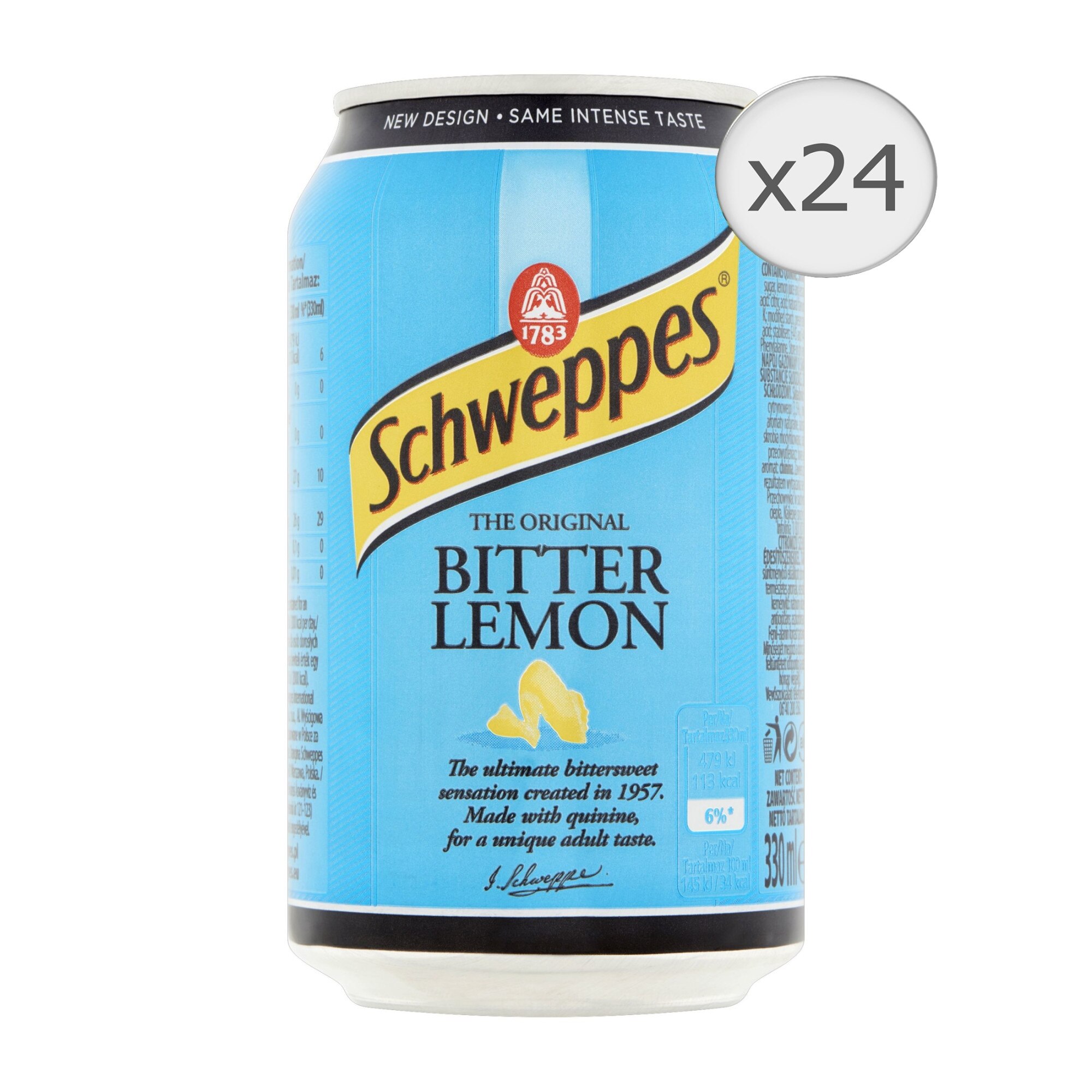 Schweppes Bitter Lemon Szénsavas üdítőital 24x033l Emaghu