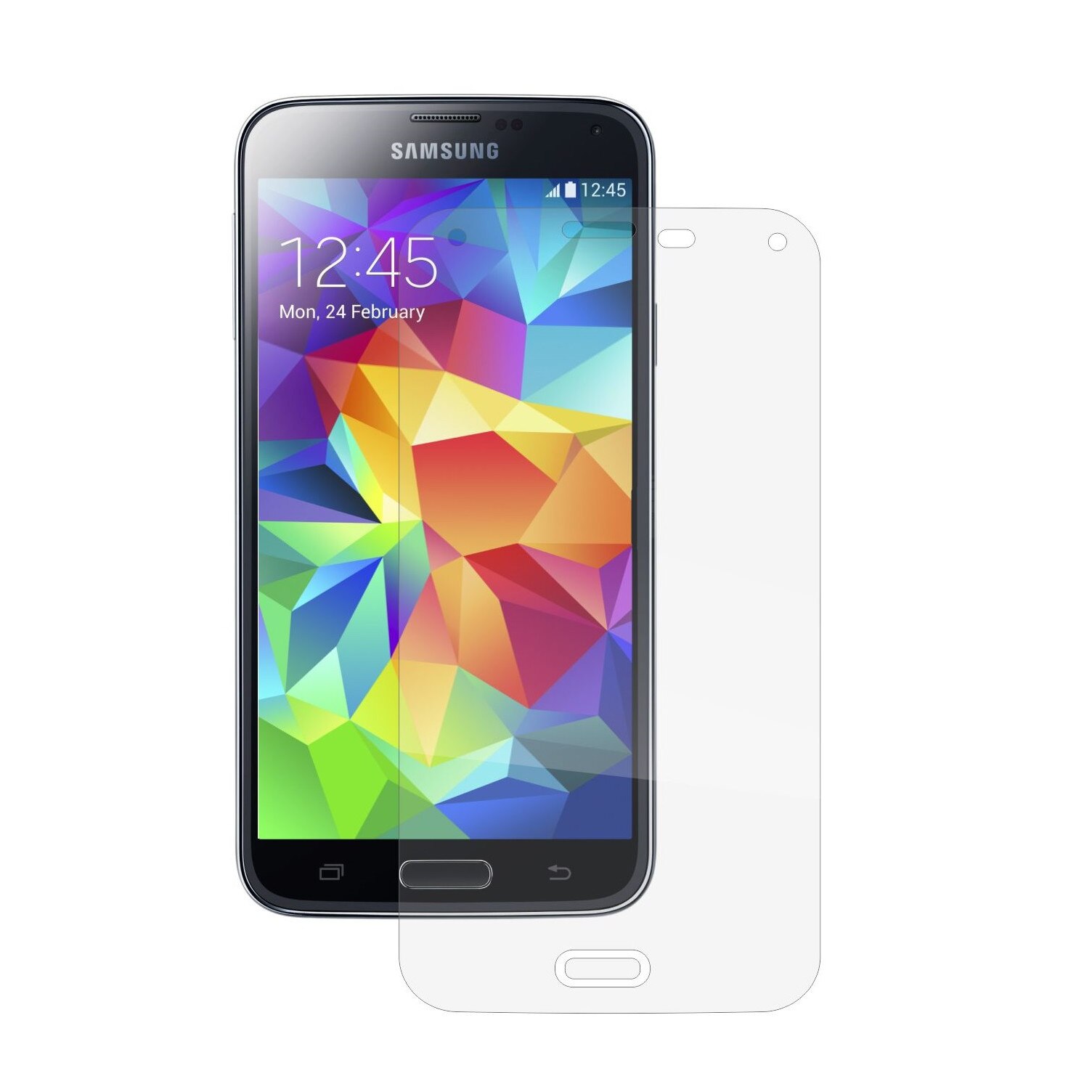 Folie Protectie Ecran, Acoperire Totala, Adeziva si Foarte Flexibila, Invisible Skinz Ultra-Clear AutoRegeneranta pentru Samsung Galaxy S5