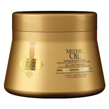 Masca de par L'Oreal Professionnel Mythic Oil pentru par normal/fin, 200 ml Masca de par L'Oreal Professionnel Mythic Oil pentru par normal/fin, 200 ml