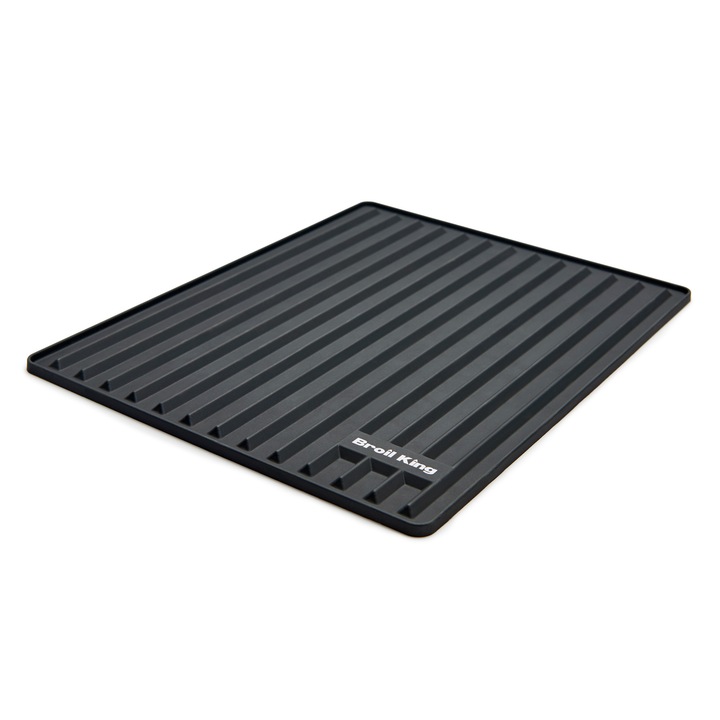 Covoras antiderapant, Broil King, Silicon, Negru