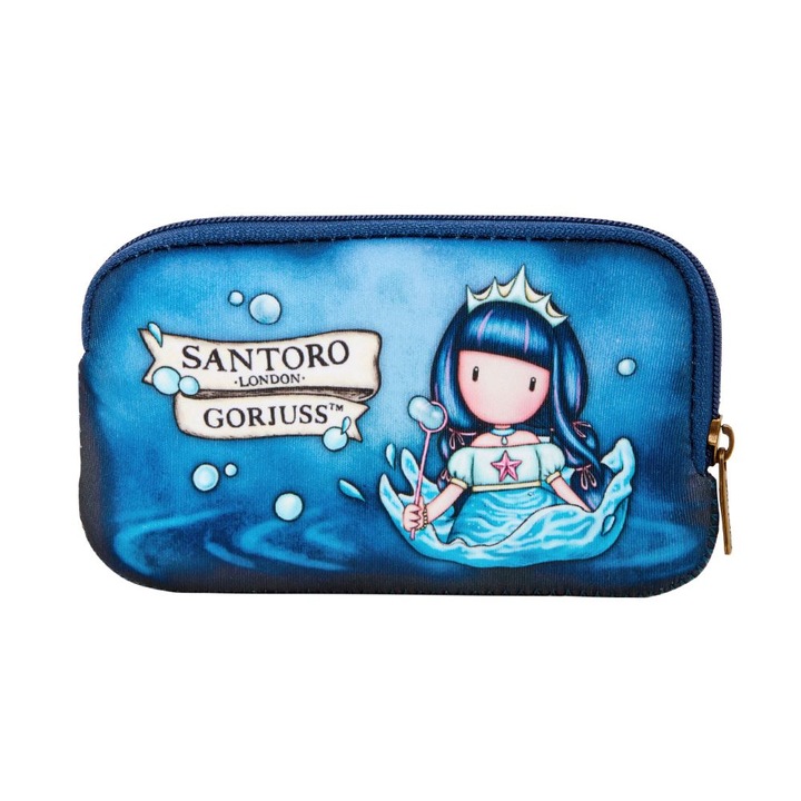 Неопреново портмоне Santoro Gorjuss Walking On Water, Син