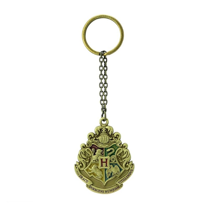 Kulcstartó Harry Potter, Hogwarts Crest 3D, Sokszínű