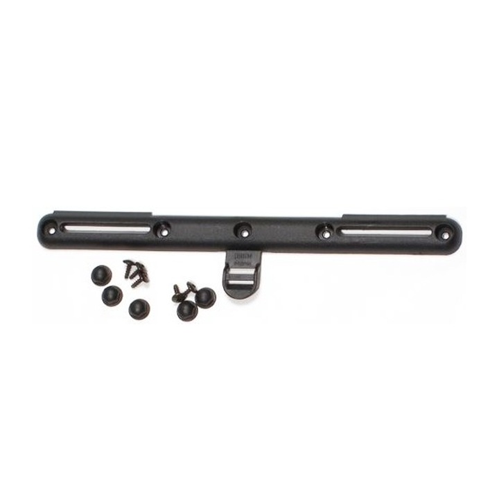 Adapter hosszabbító kerékpárrudakhoz QL1 E106 Ortlieb 1006064 10-197, Horgok nélkül, Fekete