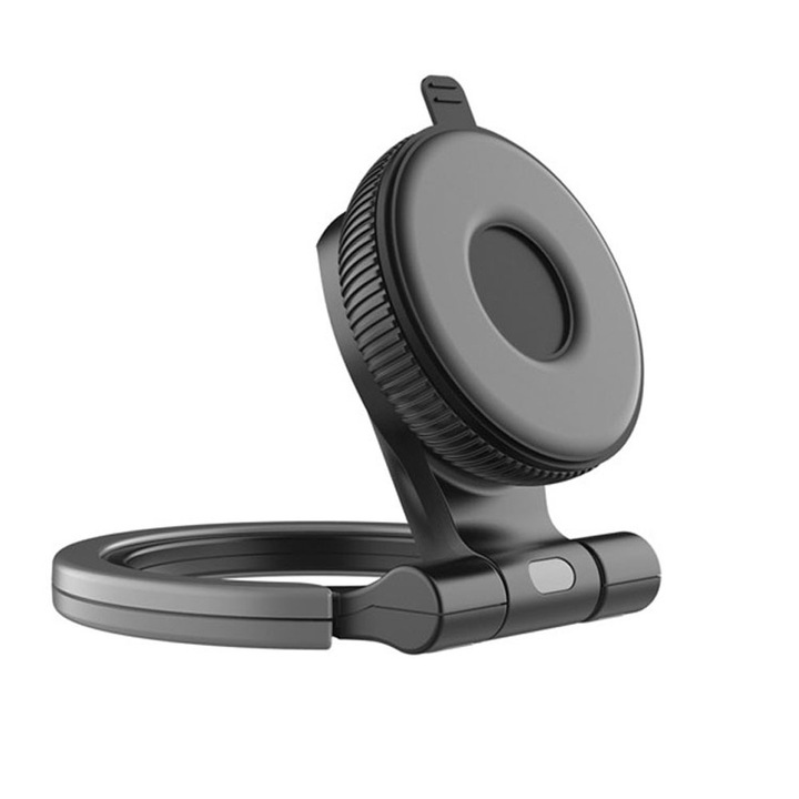 Telefon/táblagép tartó, Roffie, Hordozható, Fekete