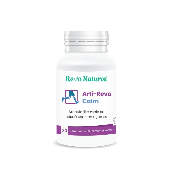 Хранителна добавка Arti-Revo Calm, Revo Natural, 30 табл