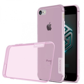 Capac de protectie NILLKIN TPU Nature pentru iPhone 6 Plus / 6S Plus, roz transparent Capac de protectie NILLKIN TPU Nature pentru iPhone 6 Plus / 6S Plus, roz transparent