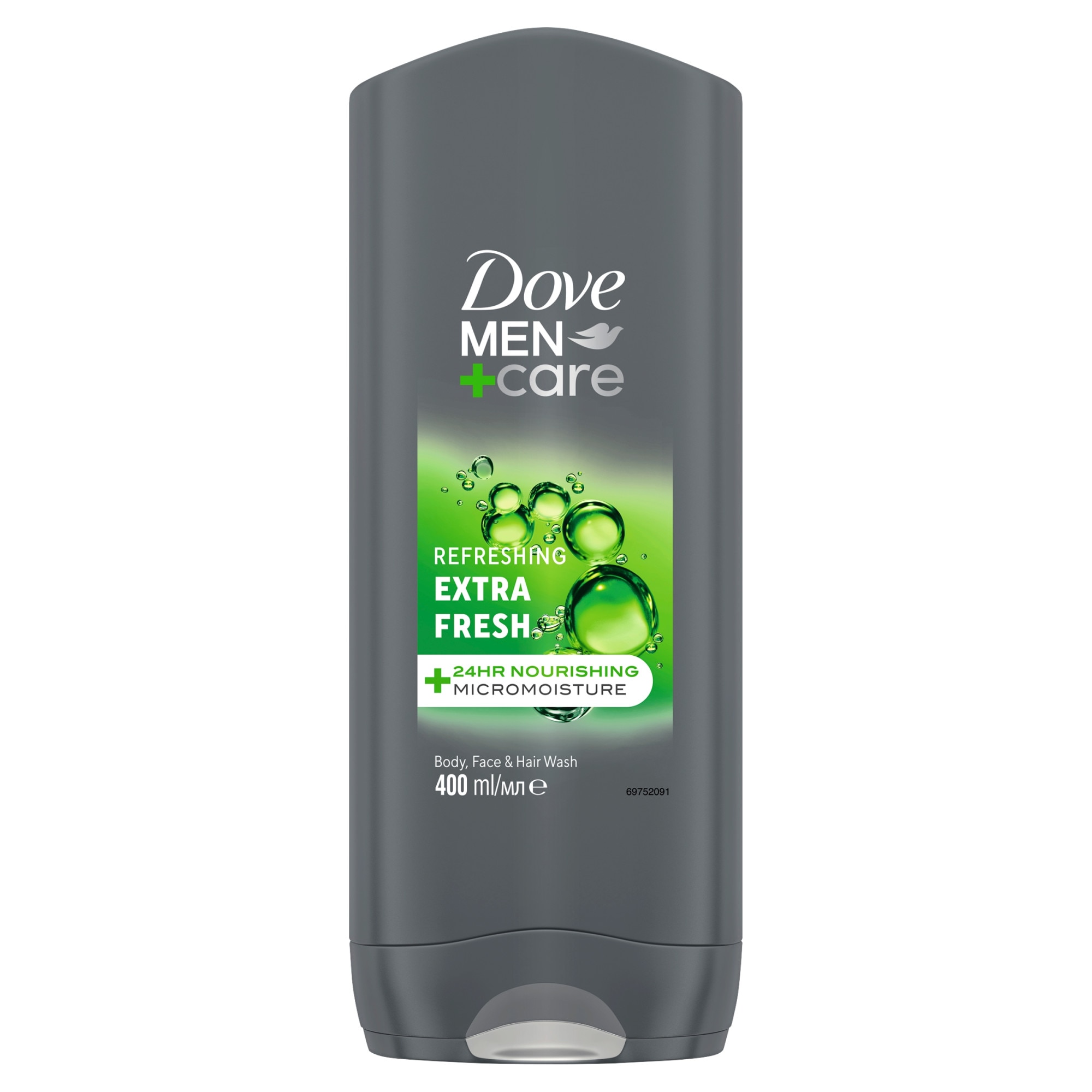 Душ гел Dove Men+Care Extra Fresh, 400 мл - eMAG.bg