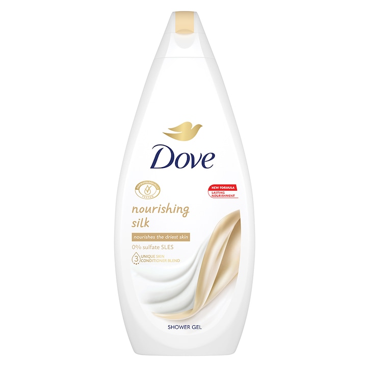 Gel de dus Dove Nourishing Silk, 720 ml
