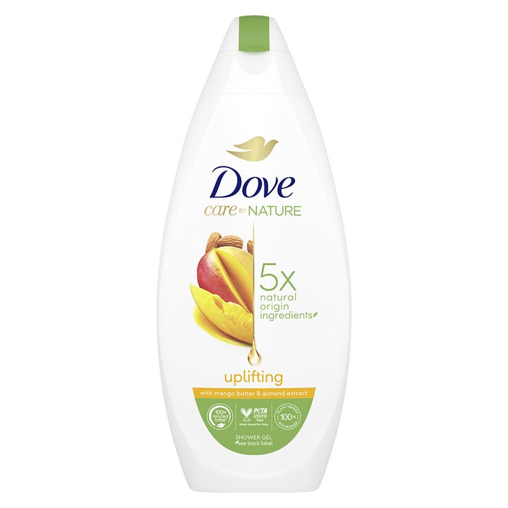 Dove Care by Nature Mango tusfürdő, 225ml