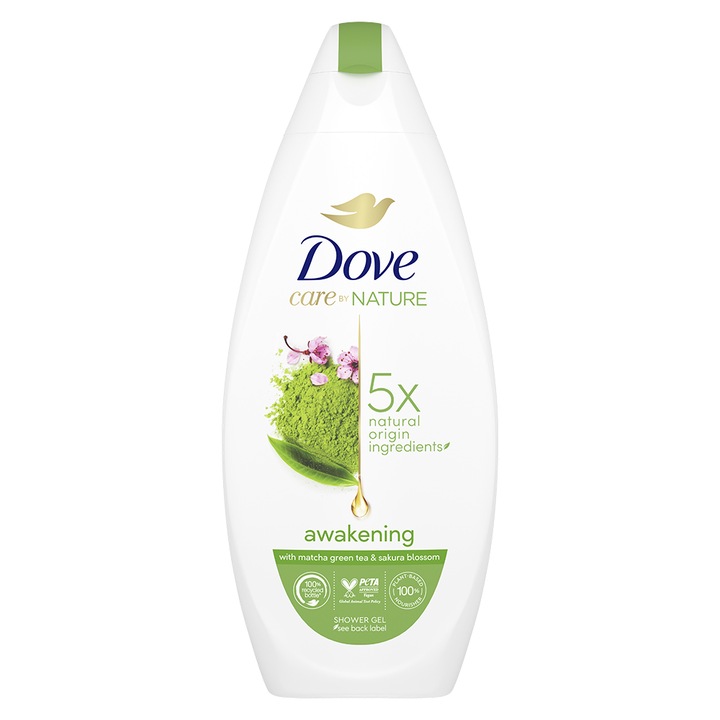 Gel de dus Dove Matcha & Sakura Bloss, 225 ml