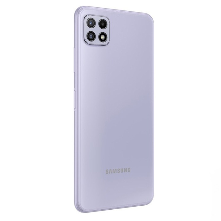 Husa pentru Samsung Galaxy A22 5G silicone ring negru