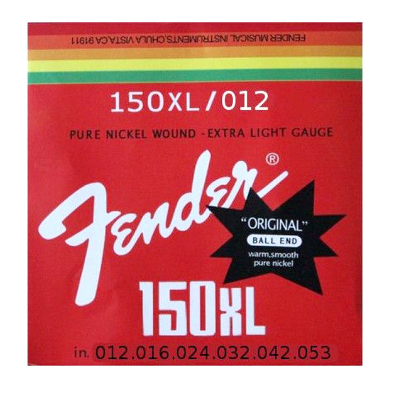 Pachet 3 seturi de corzi Fender chitara acustica 012.016-053