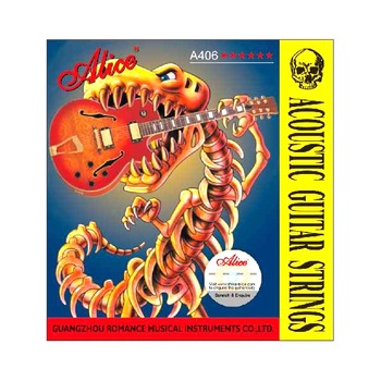 Pachet cu 3 seturi de corzi chitara acustica A406P-L Pachet cu 3 seturi de corzi chitara acustica A406P-L