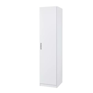 AC Design Furniture Comodino Nino | Metallo Nero | 1 Ripiano | L45 X A50.5 X P40 Cm | Design Minimalista Industriale