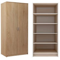 Dulap 2 usi, E4, 200x90x50 cm, PAL 18mm Stejar Bardolino