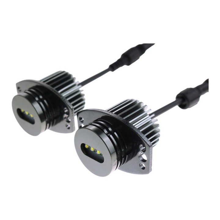 2 db Angel Eyes XENON BRIGHT® izzós készlet, Led Marker, Can Bus, Teljesítmény 2x20W, kompatibilis BMW E90/91-el