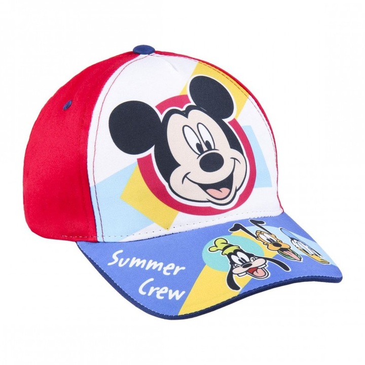 Шапка Mickey Mouse Summer Crew, 51 см, червена