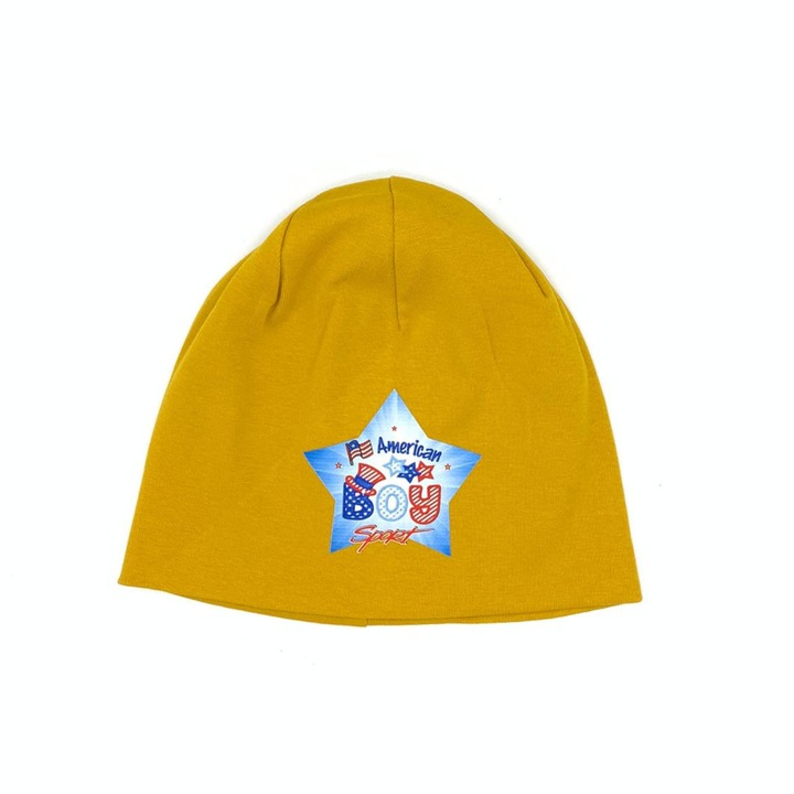 Caciula Subtire Copii, Stea, 2-4 ani Bleu