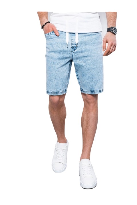 Ombre Dylan Férfi farmer rövidnadrág farmerkék M