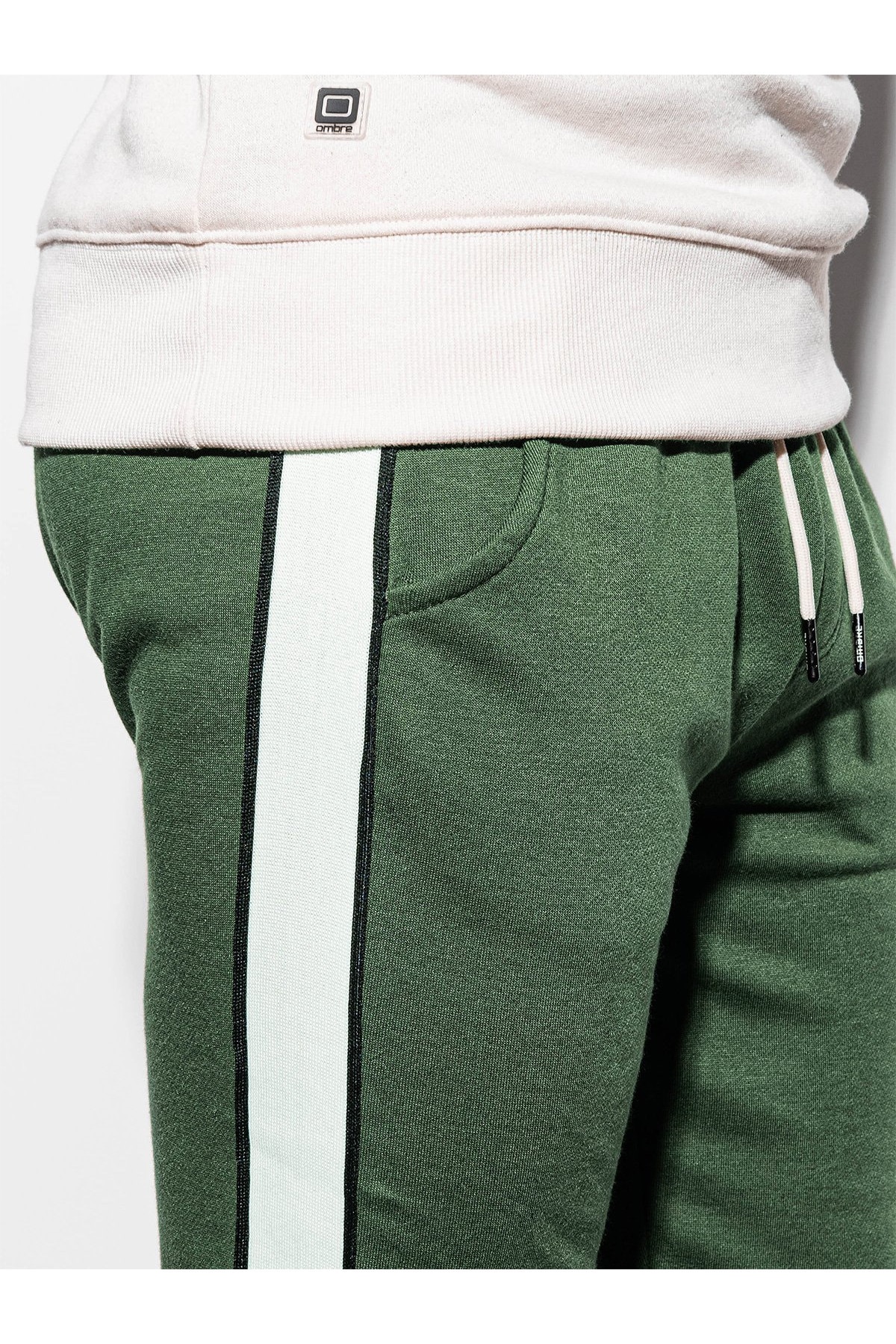 Pantalon de Survêtement Homme Blanc OZONEE JS/XW01Z
